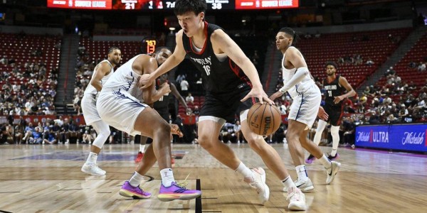 名记:杨瀚森给所有人留下深刻印象 他会是开拓者长期计划